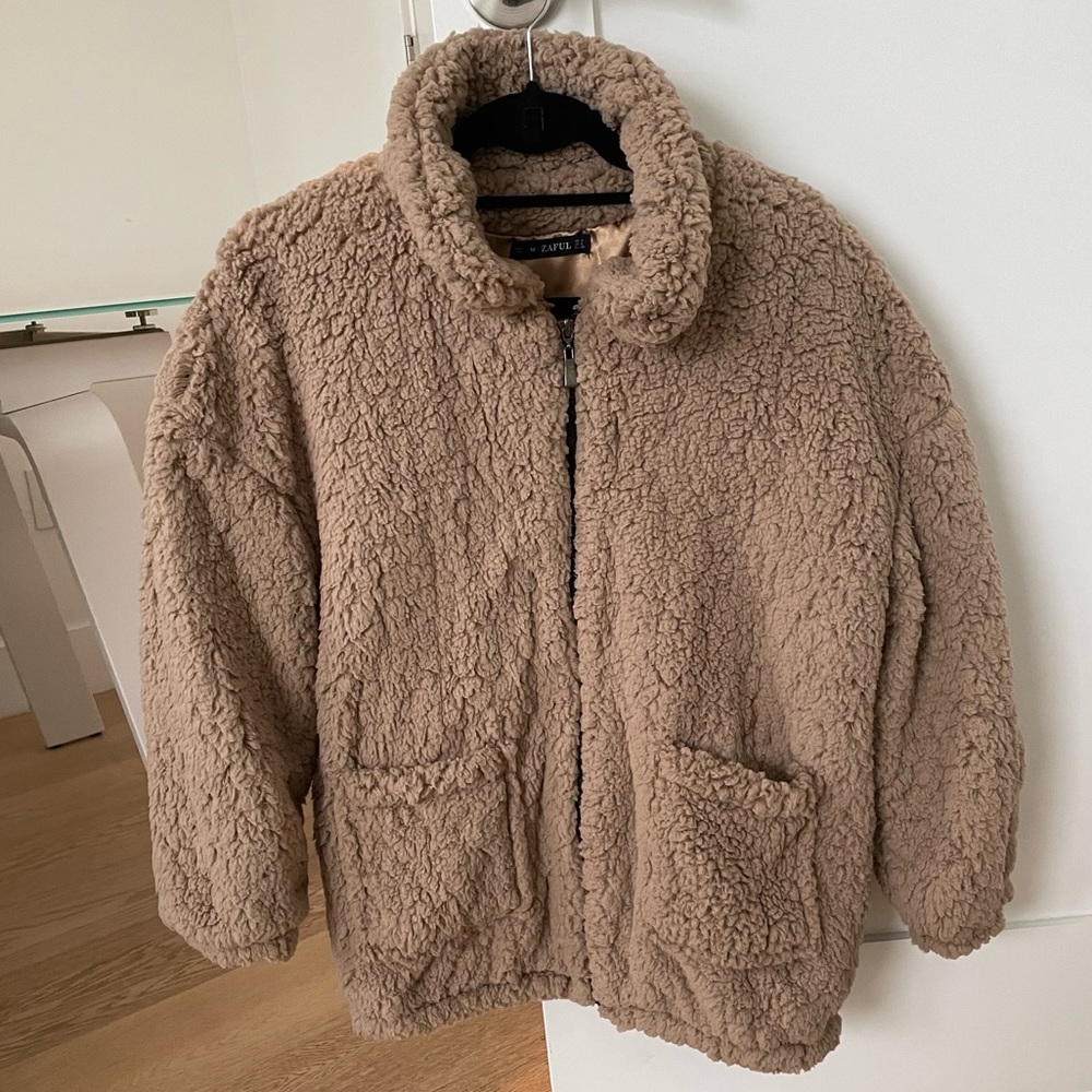 Zaful Teddy Coat